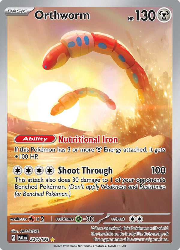 Orthworm - 224/193 - Pokémon