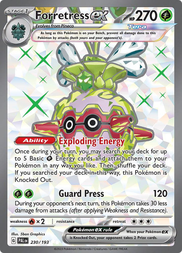 Forretress ex - 230/193 - Pokémon