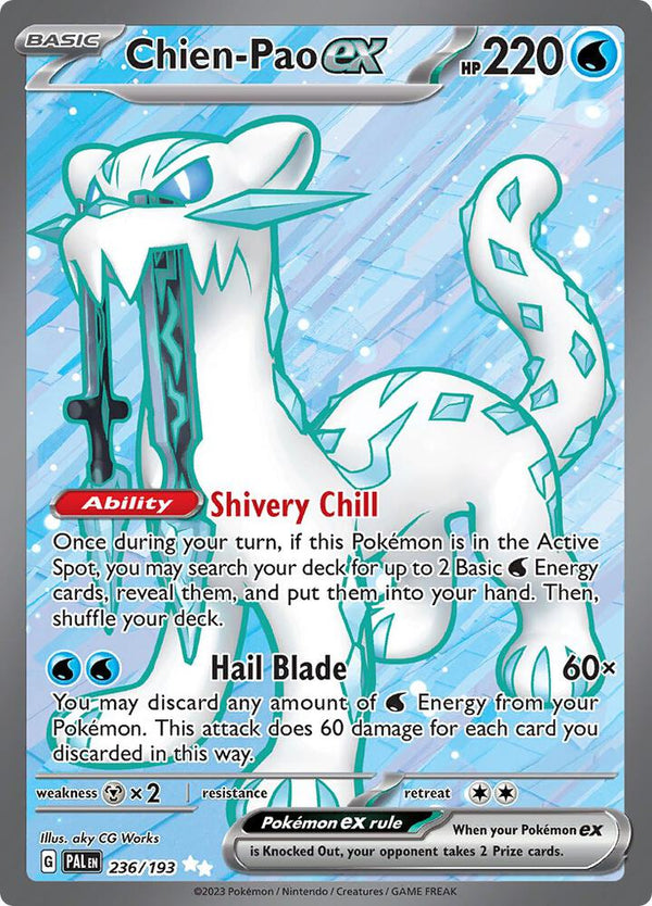 Chien-Pao ex - 236/193 - Pokémon