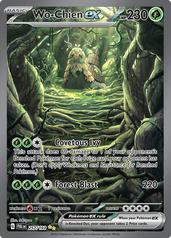 Wo-Chien ex - 257/193 - Pokémon
