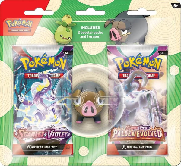 Pokemon TCG: Back to School Eraser Blister [Lechonk] - Pokémon