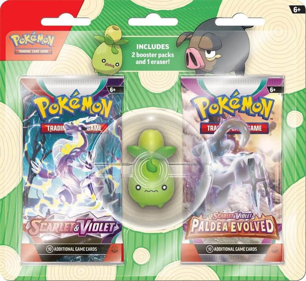 Pokemon TCG: Back to School Eraser Blister [Smoliv] - Pokémon