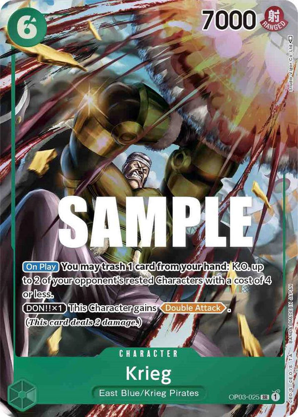 Krieg (Alternate Art) - One Piece Card Game