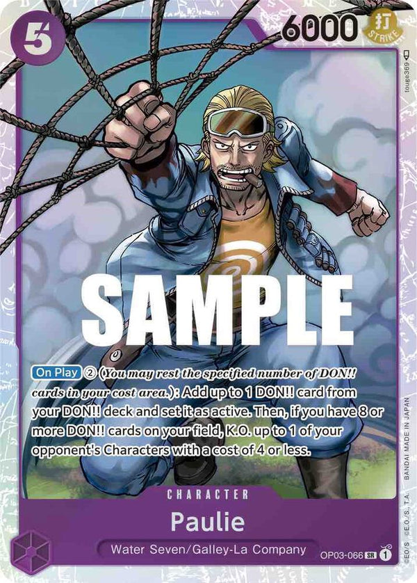 Paulie - One Piece Card Game