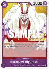 Kurozumi Higurashi (Judge) - One Piece Card Game