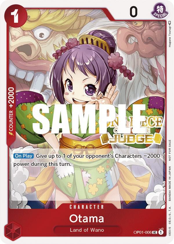 Otama (Judge) - One Piece Card Game