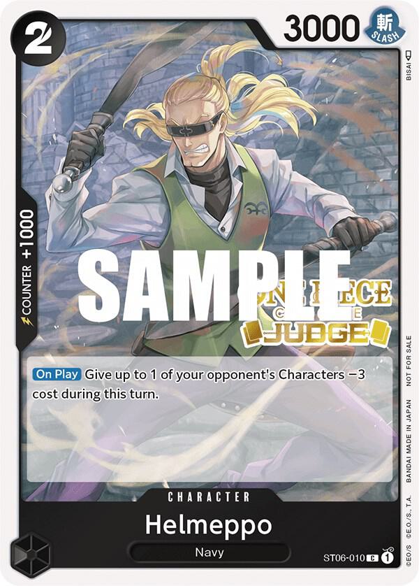 Helmeppo (Judge) - One Piece Card Game