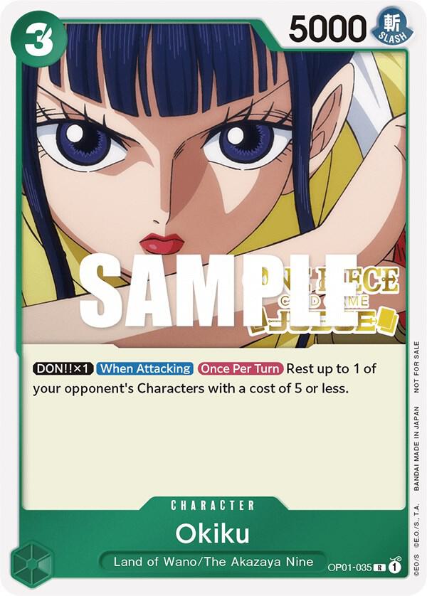 Okiku (Judge) - One Piece Card Game