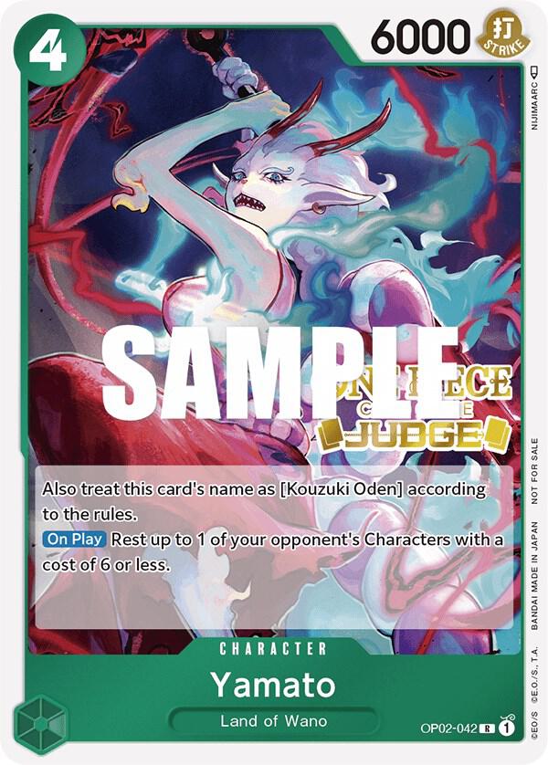 Yamato (Judge) - One Piece Card Game