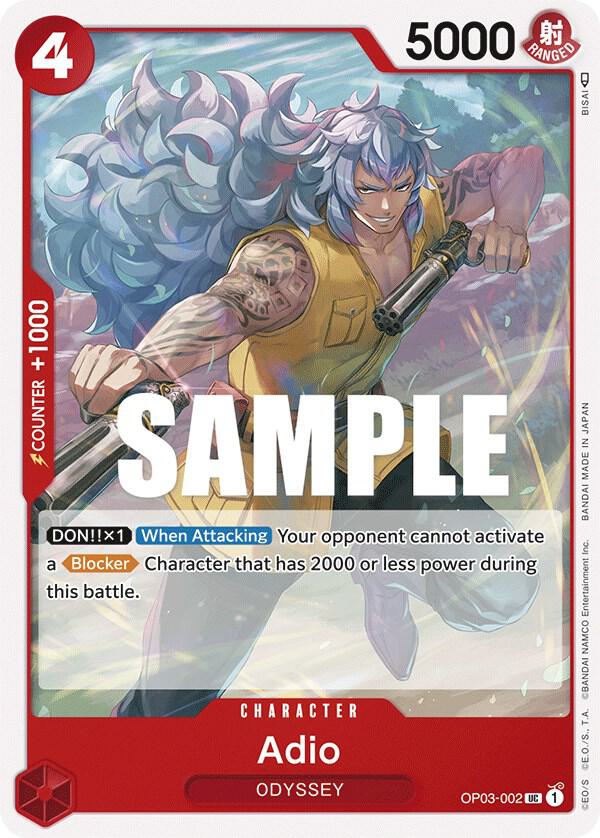 Adio - One Piece Card Game