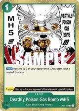 Deathly Poison Gas Bomb MH5 - One Piece Card Game