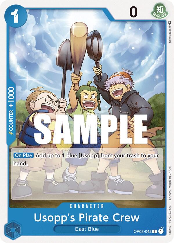 Usopp's Pirate Crew - One Piece Card Game