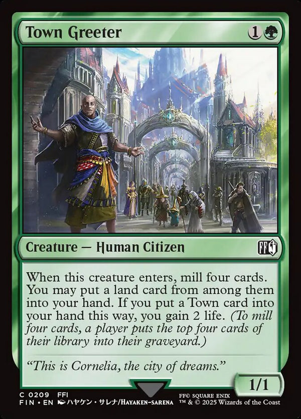 Town Greeter (FIN 209) - Magic: The Gathering