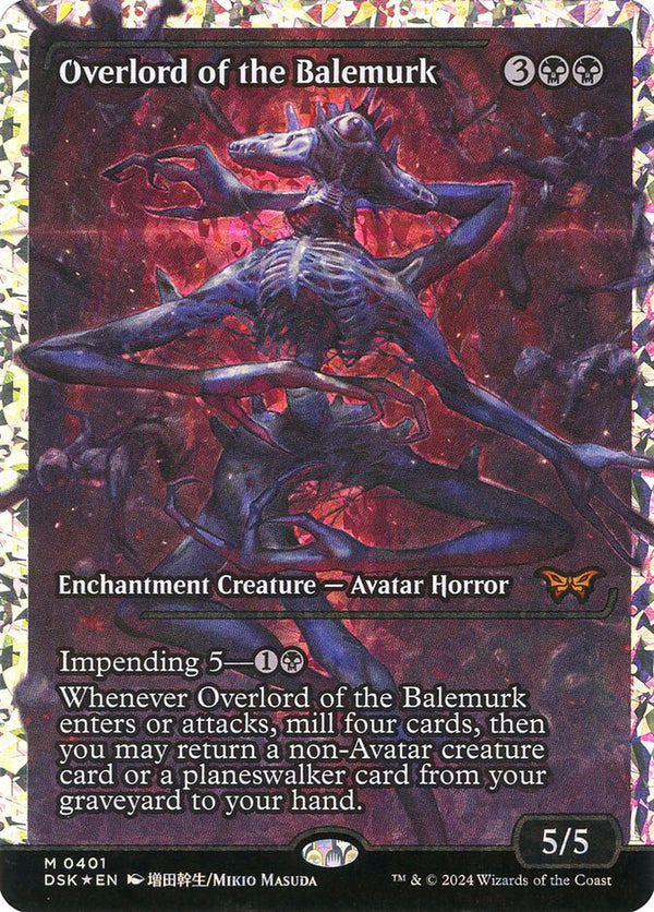 Overlord of the Balemurk (Showcase) (Fracture Foil) - Magic: The Gathering