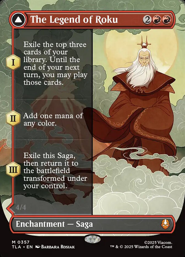 The Legend of Roku (Borderless) - Magic: The Gathering