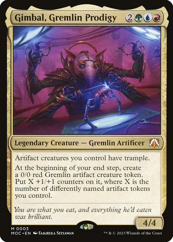 Gimbal, Gremlin Prodigy - Magic: The Gathering
