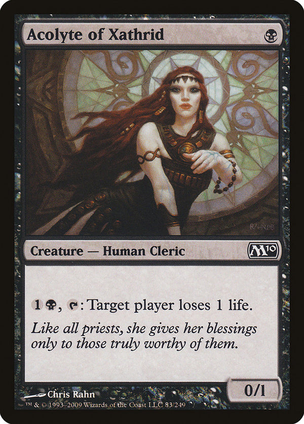 Acolyte of Xathrid - Magic: The Gathering