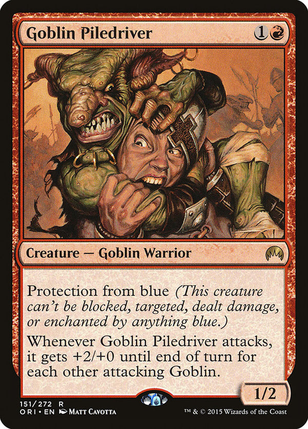 Goblin Piledriver - Magic: The Gathering