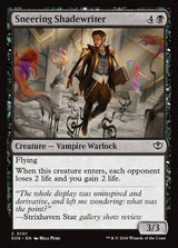 Sneering Shadewriter - Magic: The Gathering