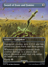 Sword of Feast and Famine (Borderless) - Magic: The Gathering