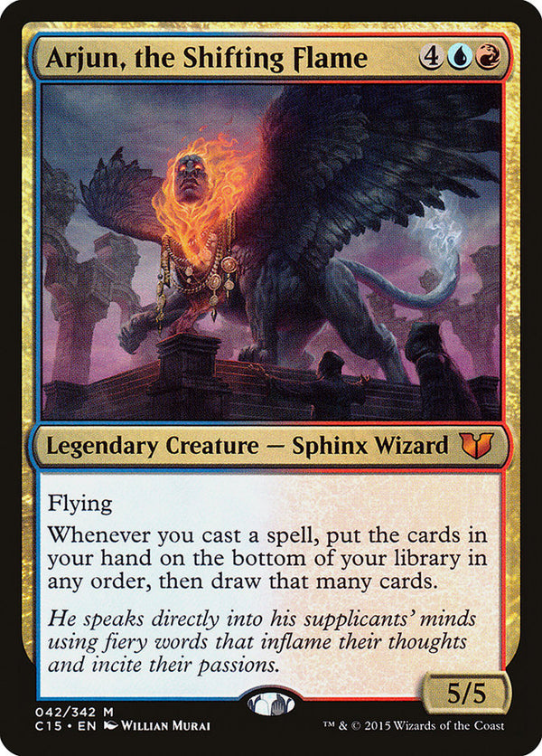 Arjun, the Shifting Flame - Magic: The Gathering