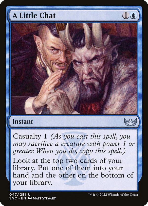 A Little Chat - Magic: The Gathering