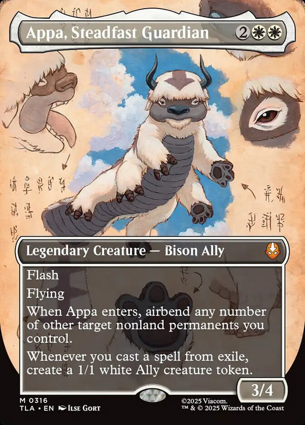 Appa, Steadfast Guardian (Borderless) - Magic: The Gathering