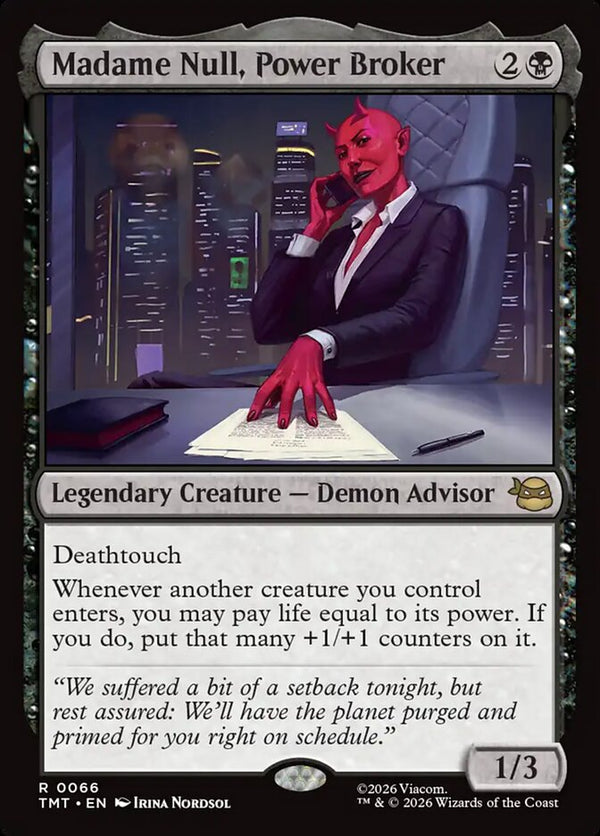 Madame Null, Power Broker - Magic: The Gathering