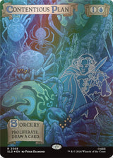Contentious Plan (Out Of Sight Foil) - Magic: The Gathering