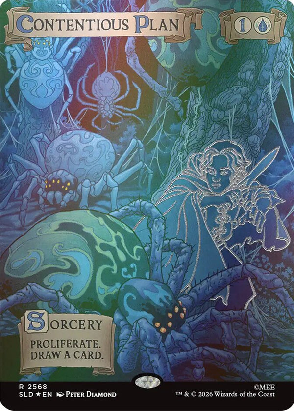 Contentious Plan (Out Of Sight Foil) - Magic: The Gathering