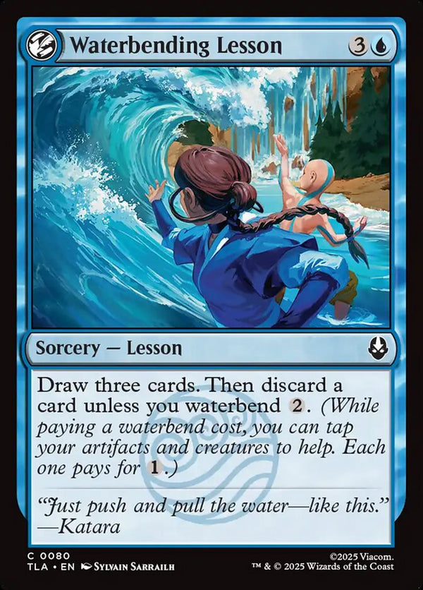Waterbending Lesson - Magic: The Gathering