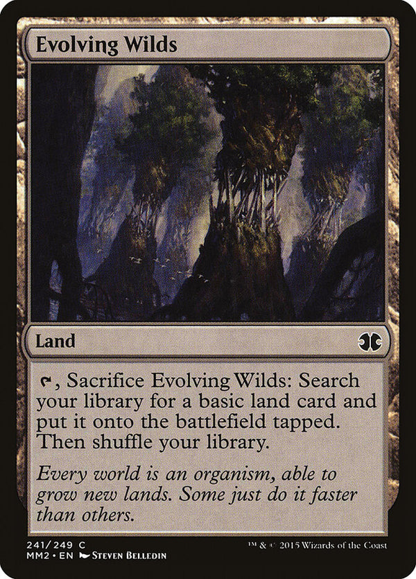Evolving Wilds (MM2 241) - Magic: The Gathering