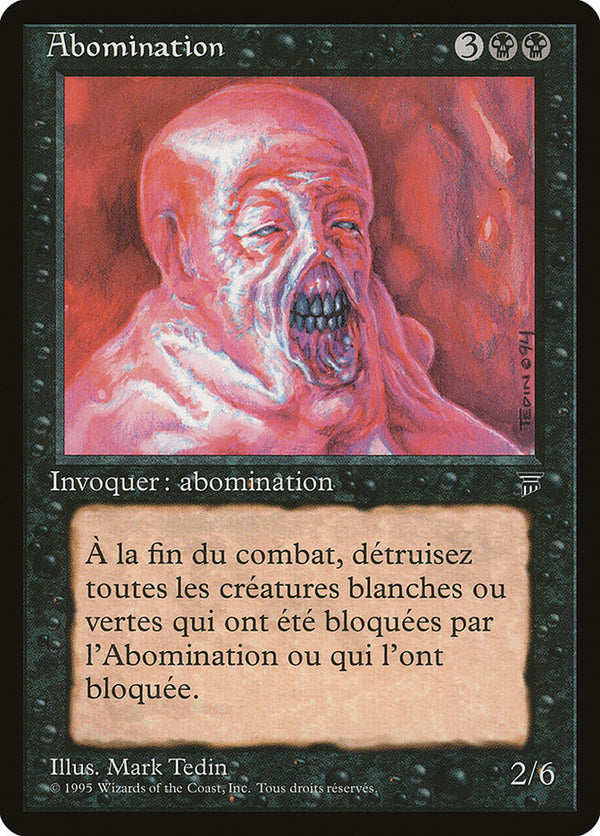 Abomination (French) - Magic: The Gathering