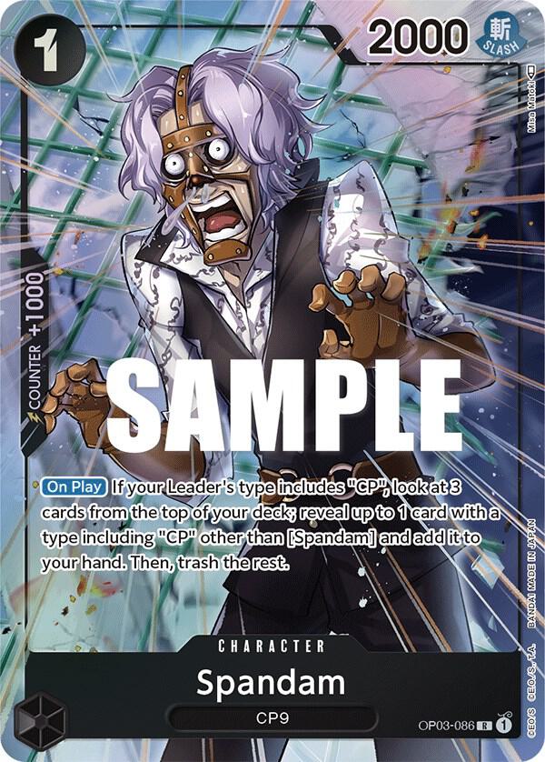 Spandam (Alternate Art) - One Piece Card Game