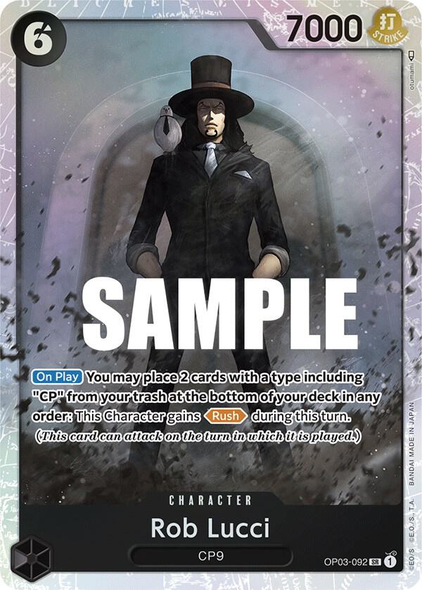 Rob Lucci (092) - One Piece Card Game