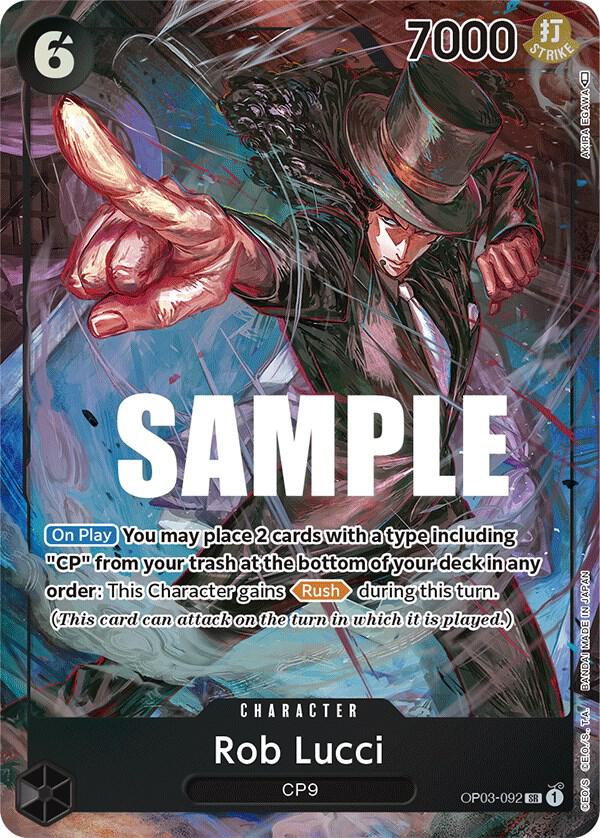 Rob Lucci (092) (Alternate Art) - One Piece Card Game