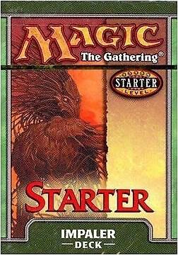 Starter 1999 Theme Deck - Impaler - Magic: The Gathering