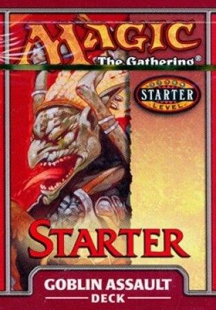 Starter 1999 Theme Deck - Goblin Assault - Magic: The Gathering
