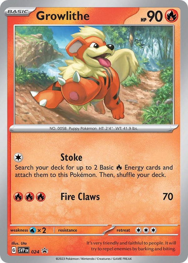 Growlithe - 024 - Pokémon