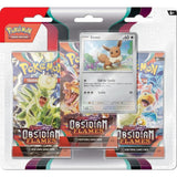 Obsidian Flames 3 Pack Blister [Eevee] - Pokémon