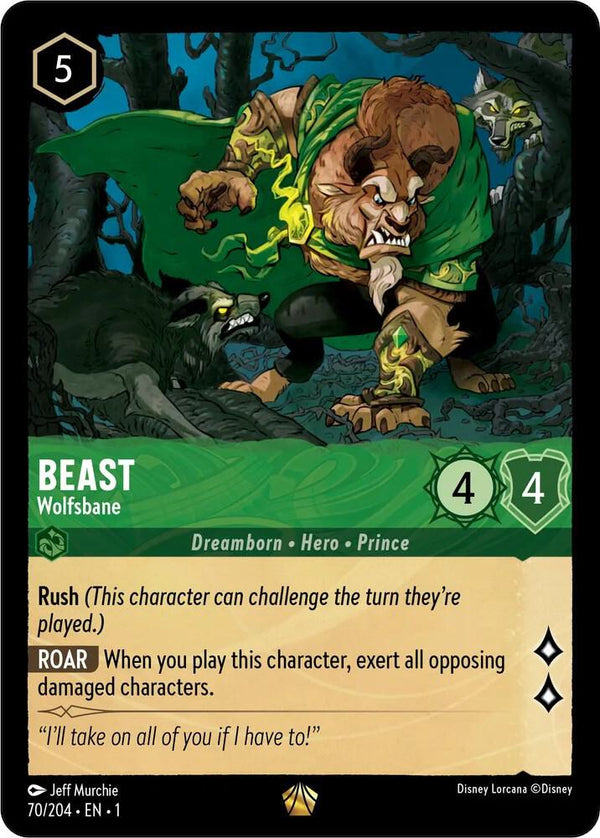 Beast - Wolfsbane - Disney Lorcana
