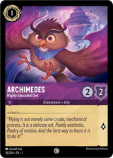 Archimedes - Highly Educated Owl - Disney Lorcana