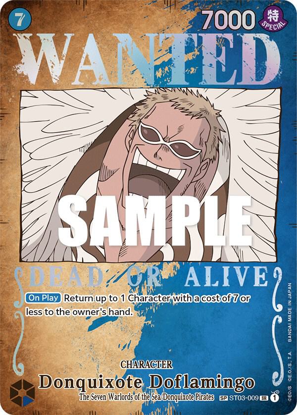 Donquixote Doflamingo (Wanted Poster) - One Piece Card Game