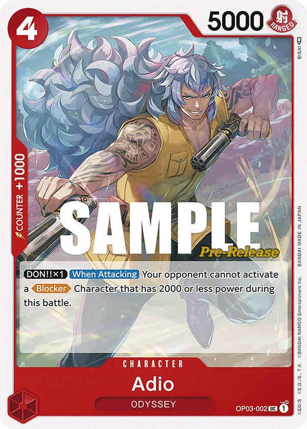 Adio - One Piece Card Game