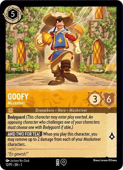 Goofy - Musketeer - Disney Lorcana