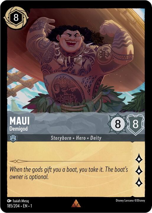 Maui - Demigod - Disney Lorcana