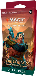 Universes Beyond: The Lord of the Rings: Tales of Middle-earth - Draft Booster Pack (3-Pack) - Magic: The Gathering
