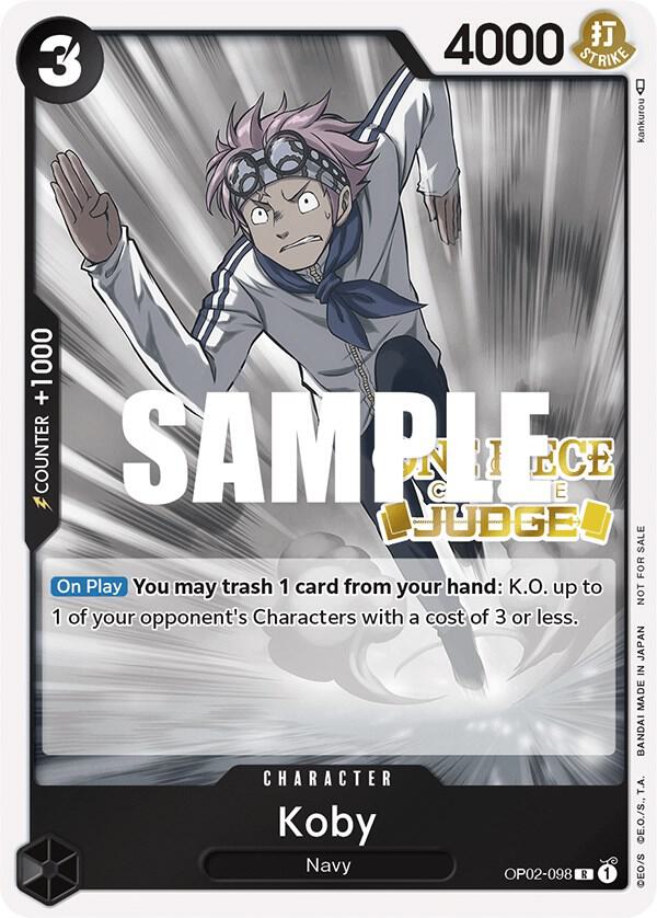 Koby (Judge) - One Piece Card Game