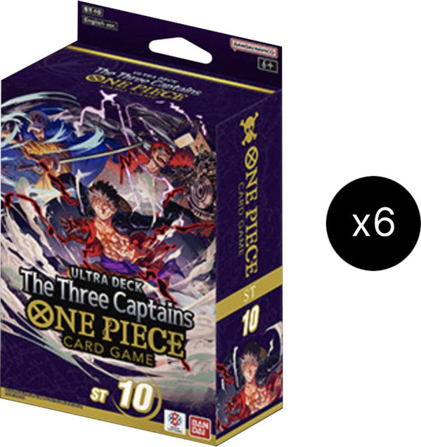 Ultra Deck: The Three Captains Display - One Piece Card Game