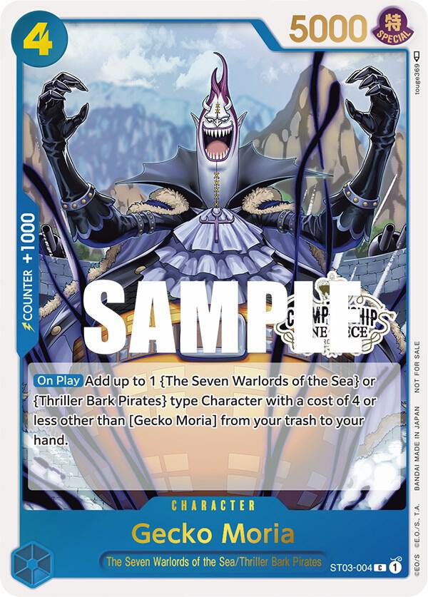 Gecko Moria (Store Championship 2023 Participation Pack Vol.1) - One Piece Card Game